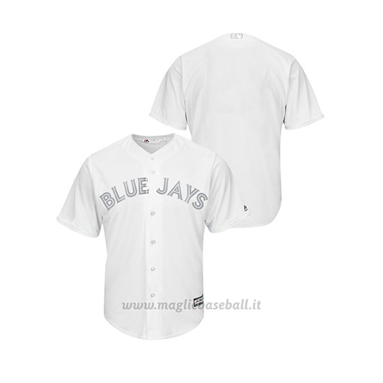 Maglia Baseball Hombre Toronto Blue Jays 2019 Players Weekend Replica Majestic Bianco